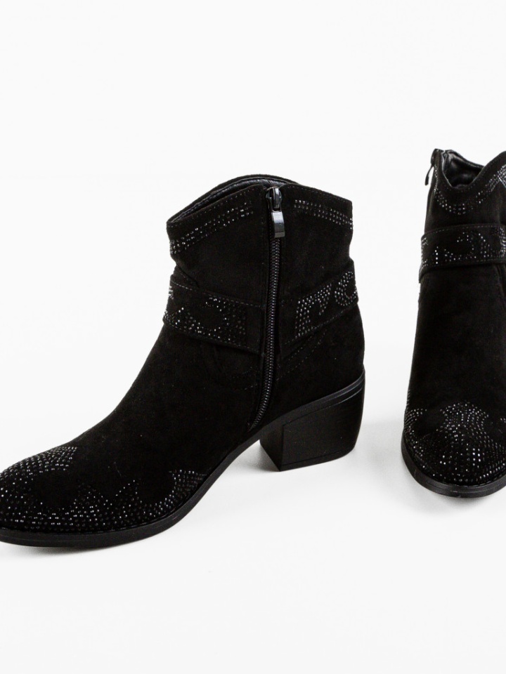 Botine dama Adams Negre