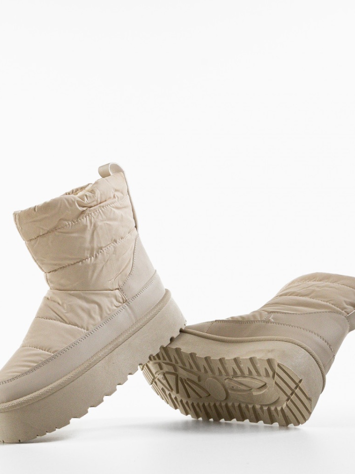 Cizme tip Ug Lyo Bej