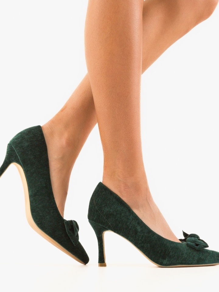 Pantofi dama Vynel Verzi