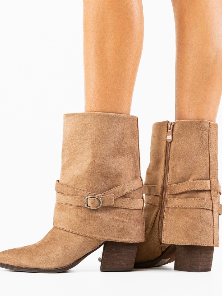 Botine dama Heyman Khaki