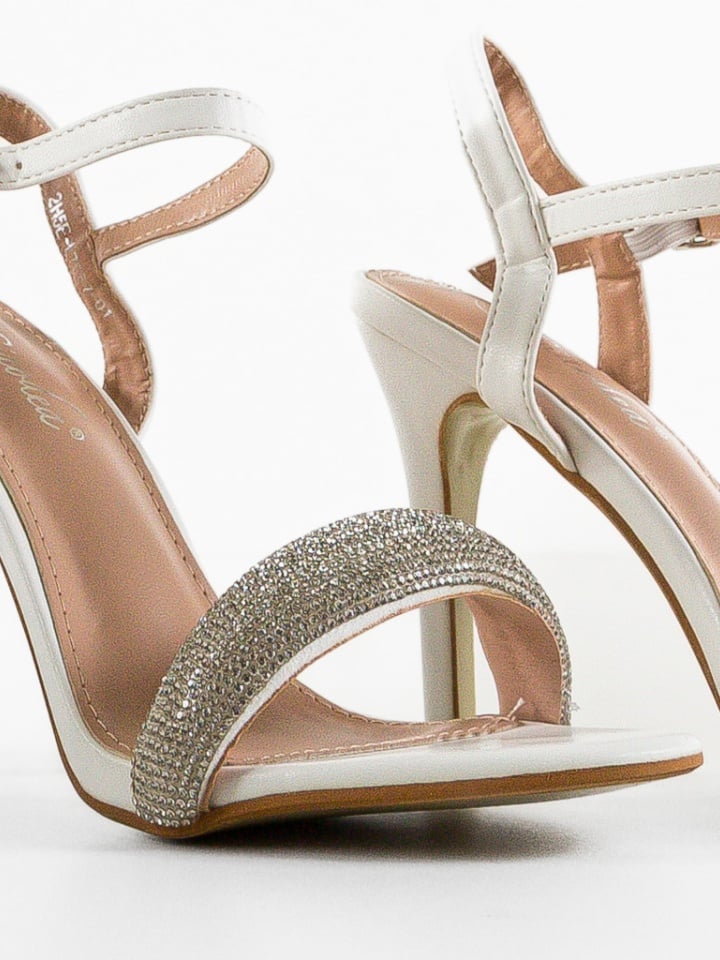 Sandale cu toc Cybill Nude