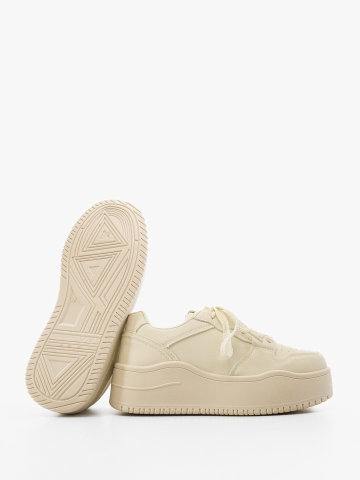 Sneakers dama Kramy Galbeni