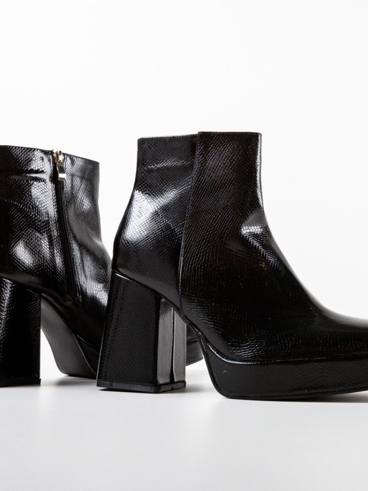 Botine dama Eraz Negre