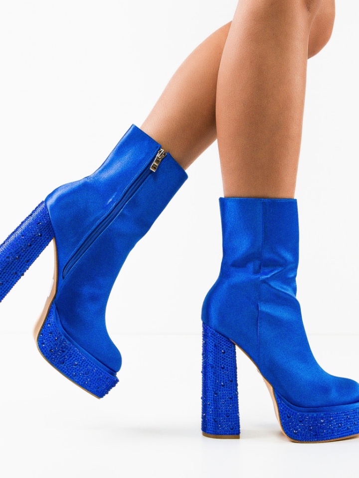 Botine dama Afolayan Albastre