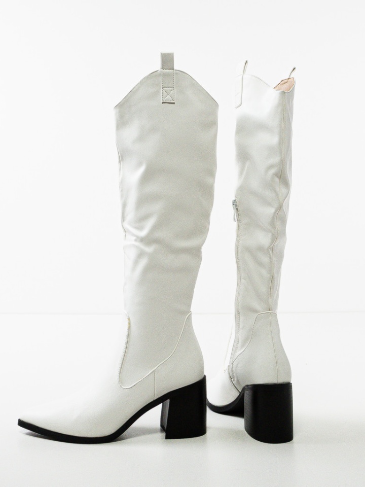 Cizme dama Rafferty Albe