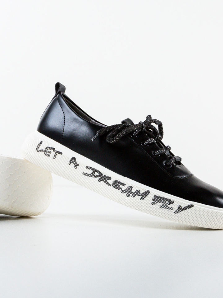 Pantofi casual dama Constance Negre