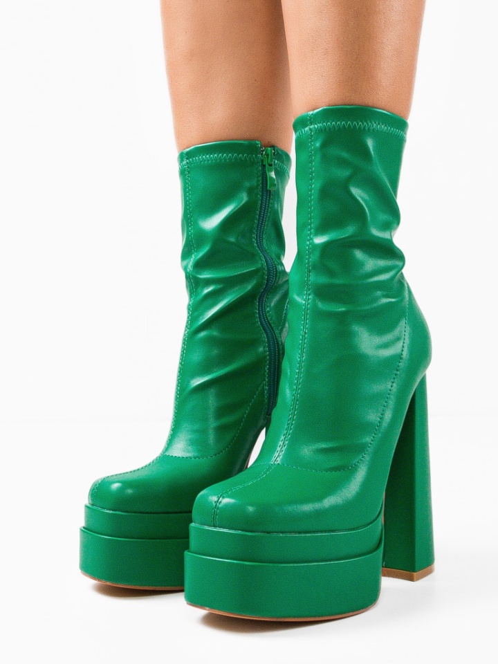 Botine dama Platouy Negre