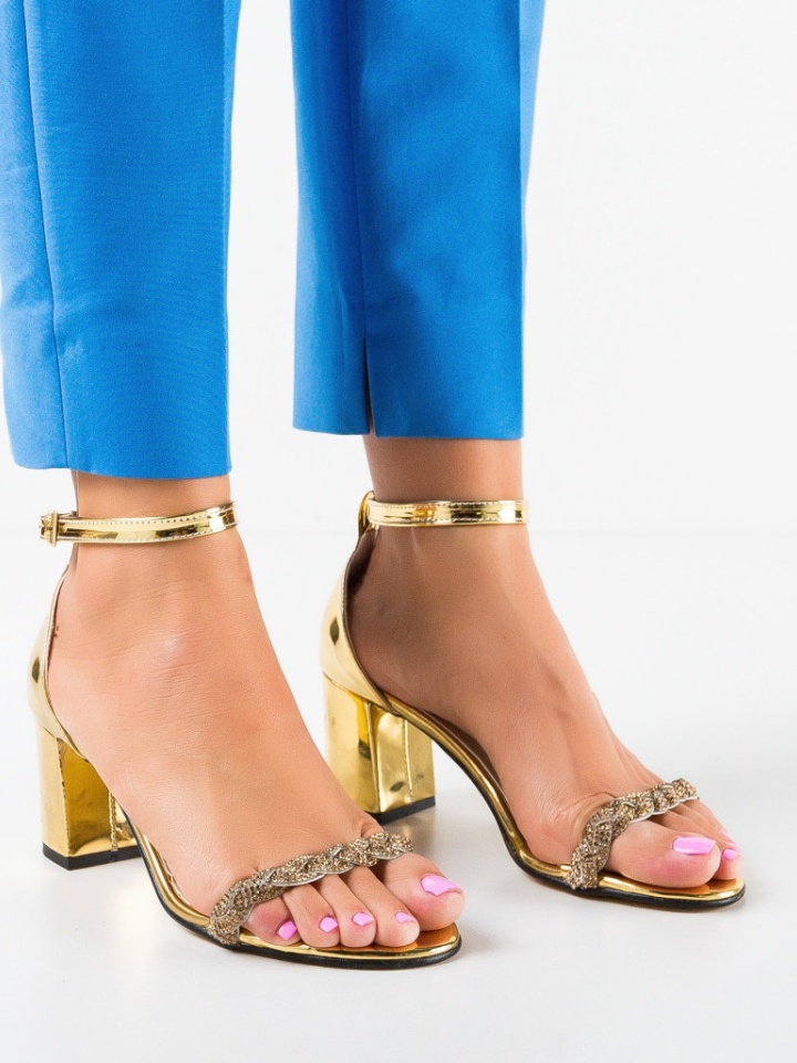 Pantofi cu toc Reaz Fuchsia