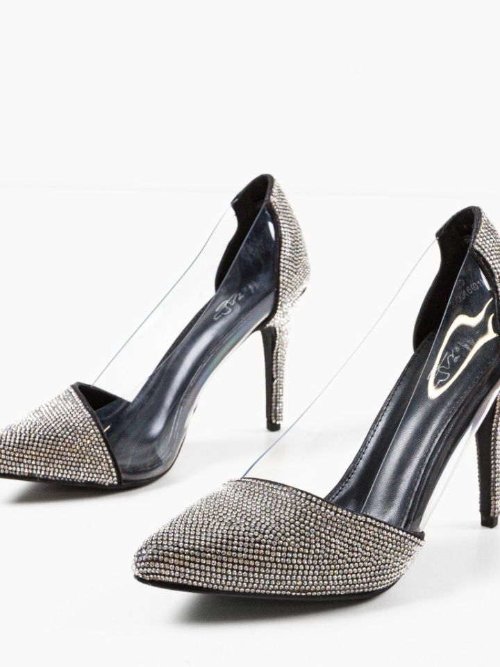 Pantofi dama Kara Argintii