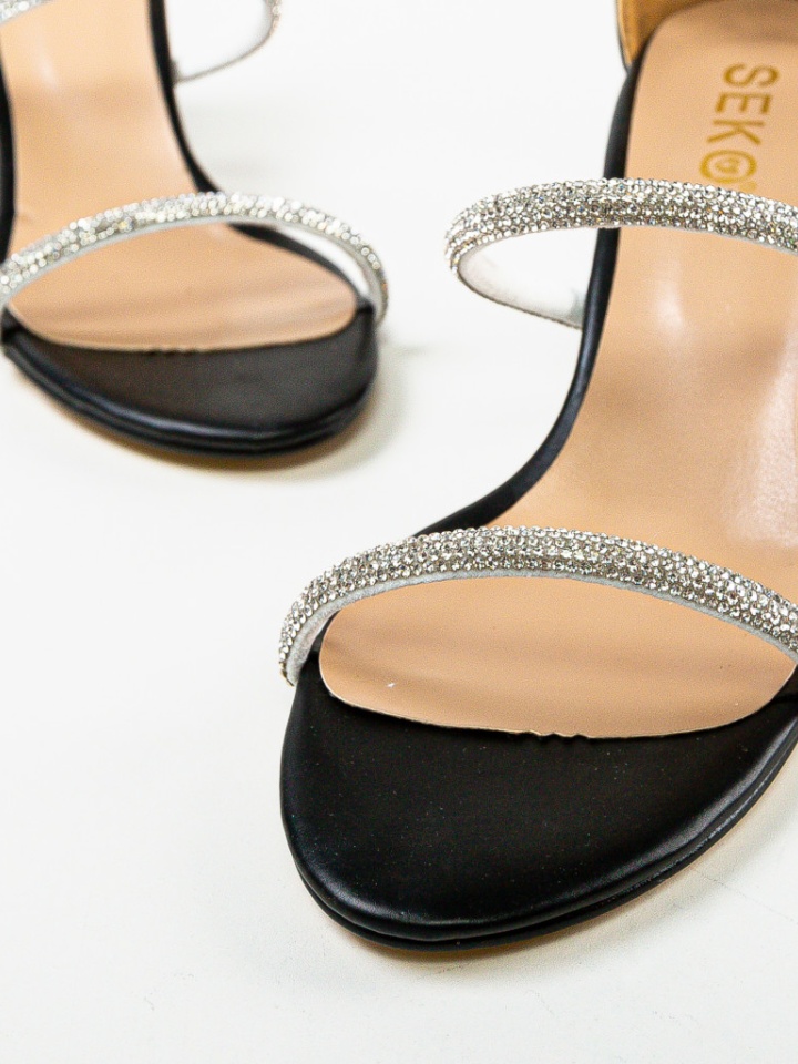 Sandale cu toc Adykam Aurii