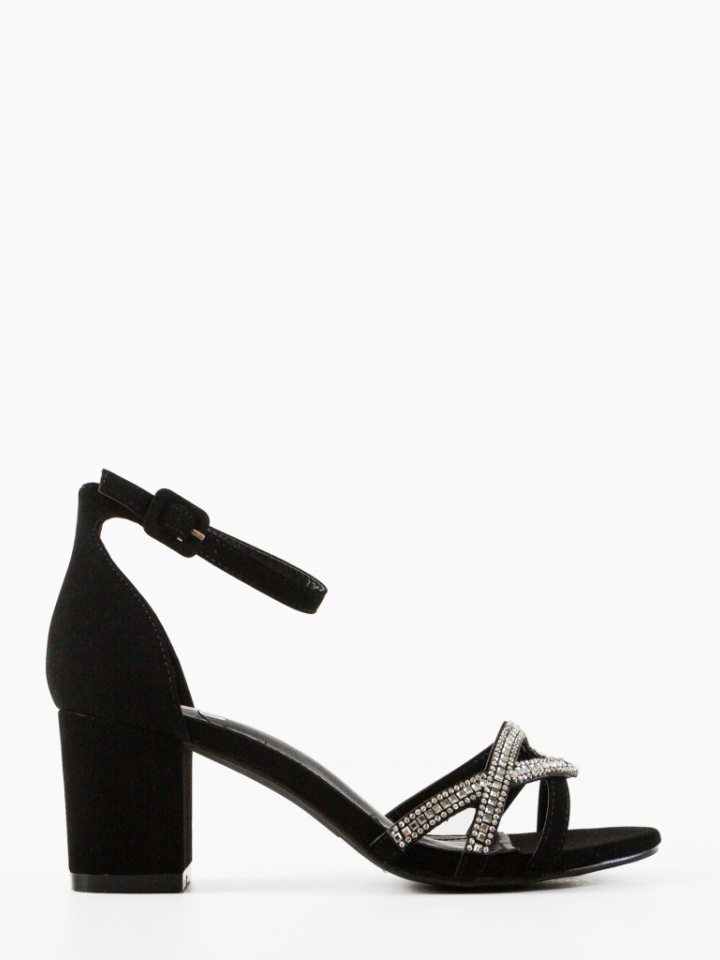 Sandale cu toc Corsant Negre