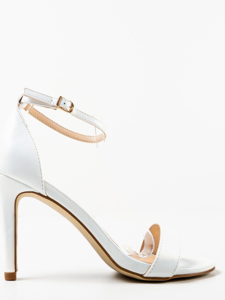 Sandale cu toc Rekoman Negre