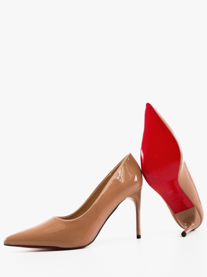 Pantofi stiletto dama Neybar Aurii