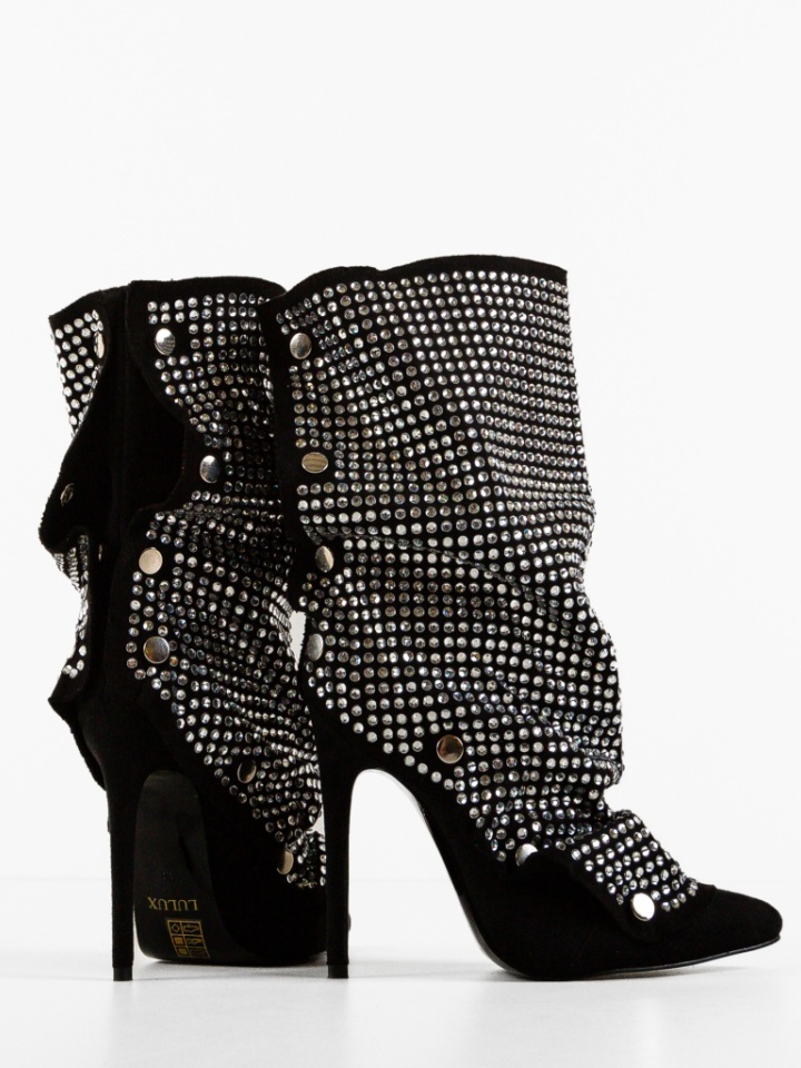 Botine dama Molotow Negre