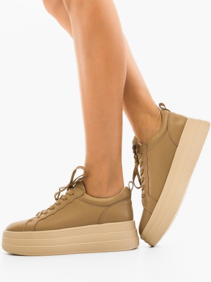 Sneakers dama Praka Bej