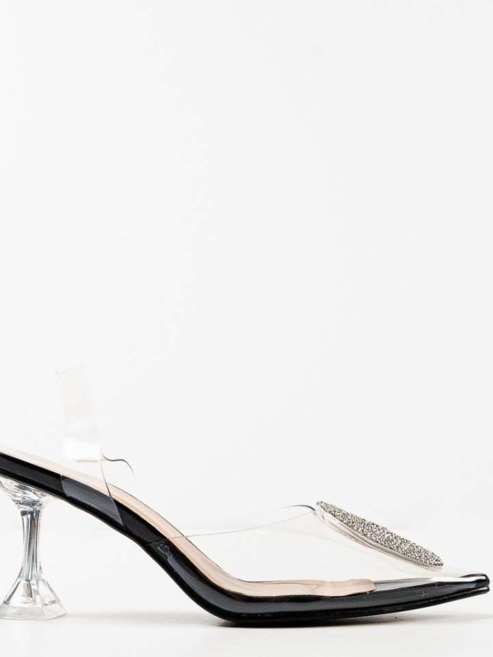 Pantofi cu toc Ramya Verzi