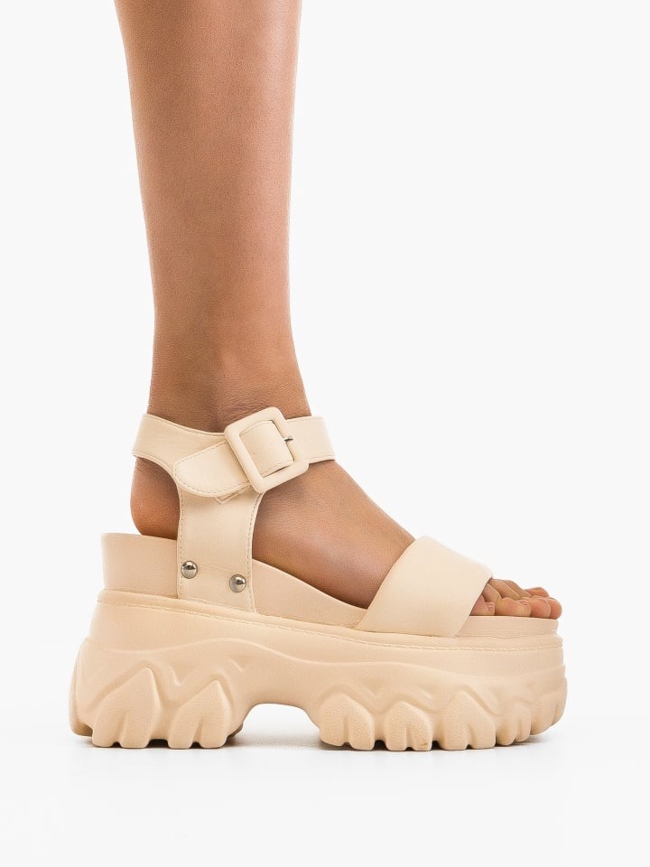 Platforme dama Glanhe Albe