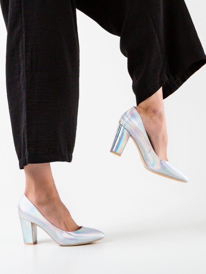 Pantofi dama Sami Argintii