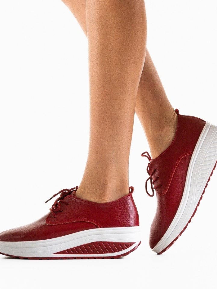 Pantofi Casual Kleak Rosii
