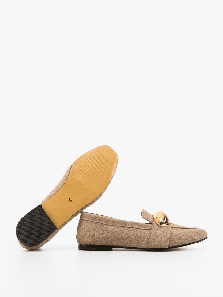 Pantofi Casual Avege Bej