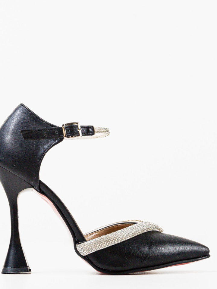 Pantofi cu toc Meko Negri 2