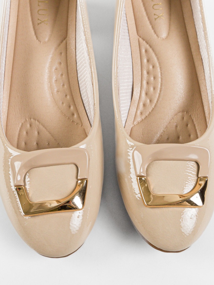 Pantofi dama Collier Bej