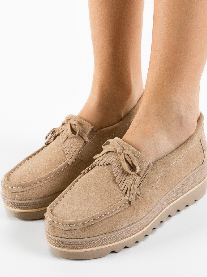 Pantofi Casual Hipok Camel