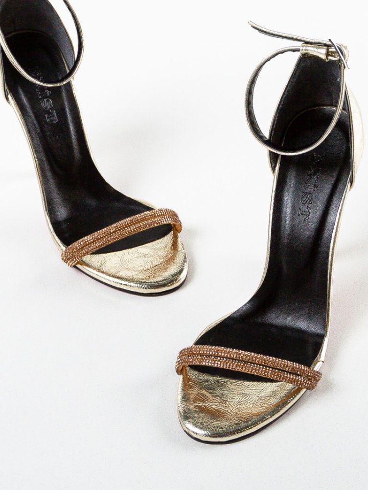 Sandale cu toc Blyana Negri