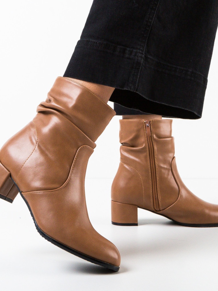 Botine dama Vigon Camel