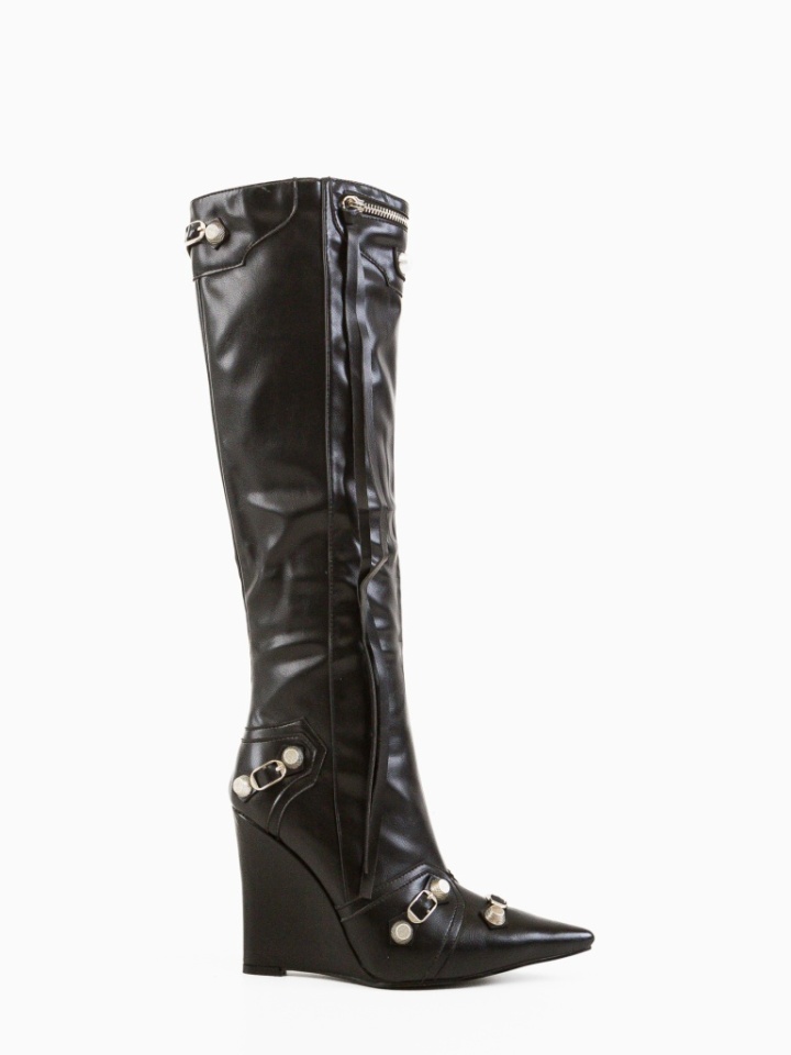 Cizme dama Hui Negre