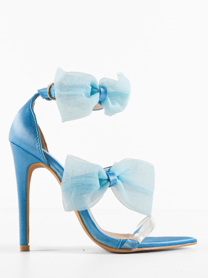 Sandale cu toc Jagoda Albastre