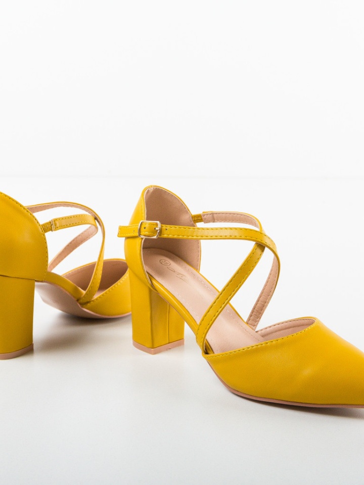 Pantofi Rahma Galbeni