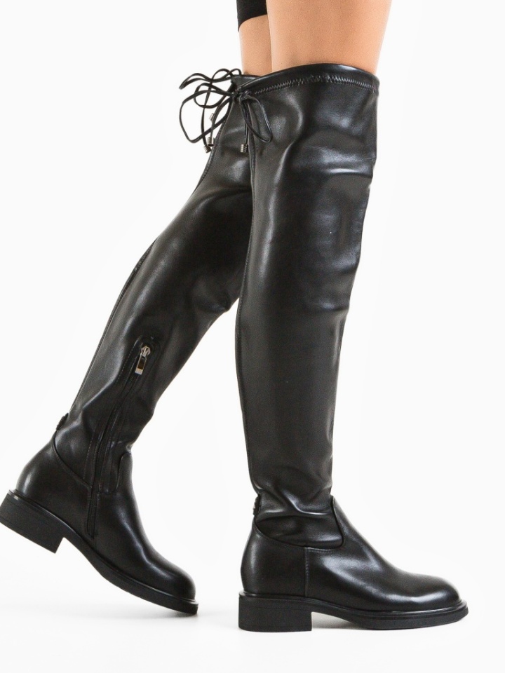 Cizme dama Roosa Negre