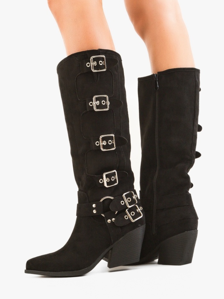 Cizme dama Aronas Negre