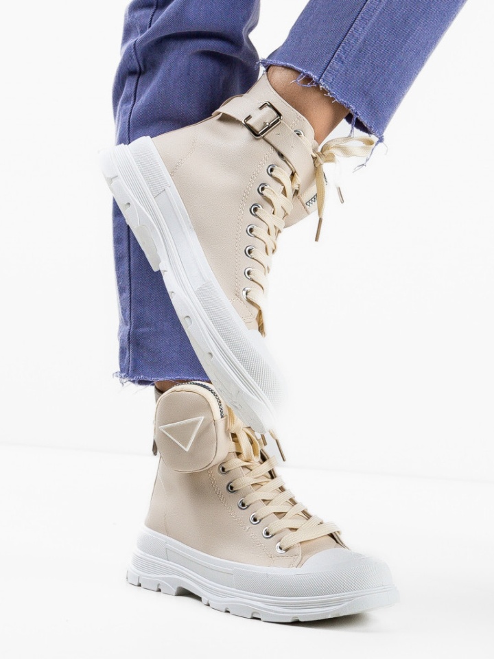 Sneackers dama Lara Bej