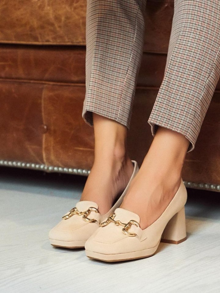 Pantofi dama Lamia Bej