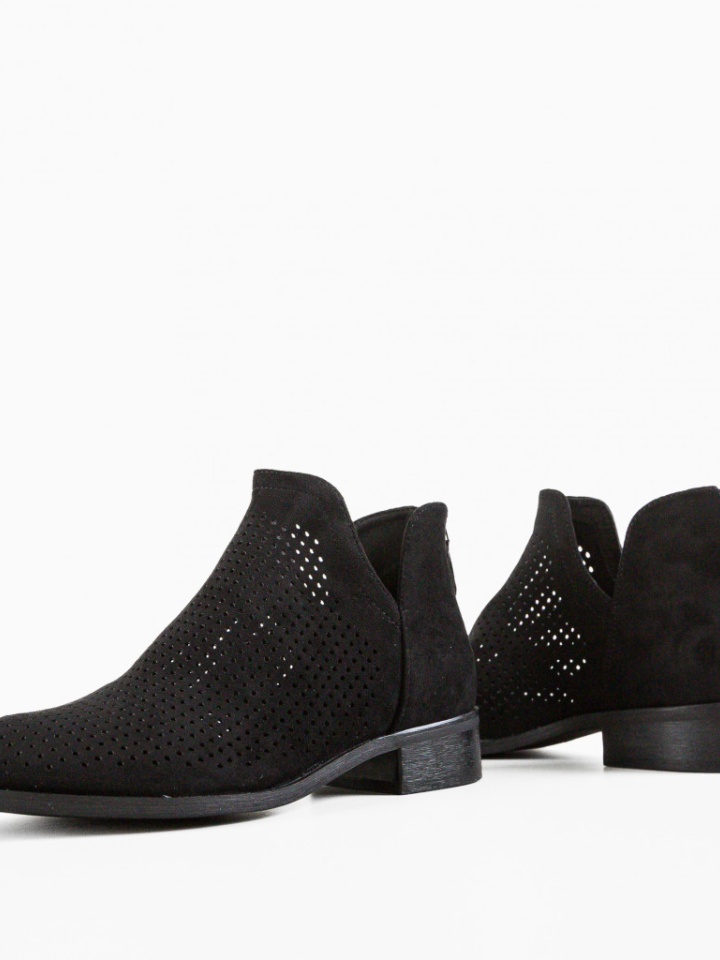 Botine dama Felt Negre