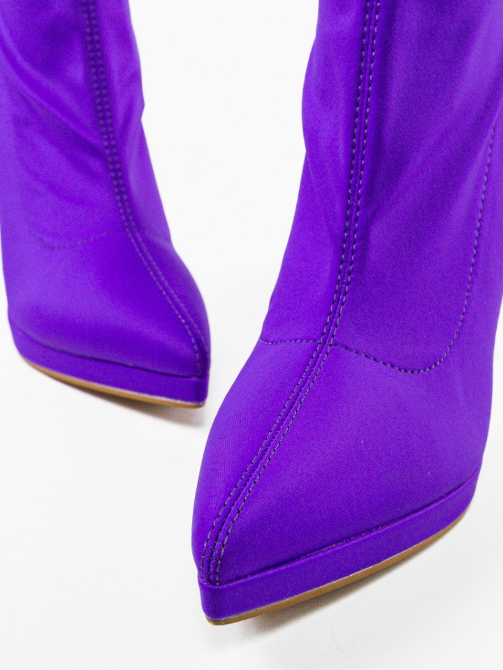 Botine dama Scarl Negre 2