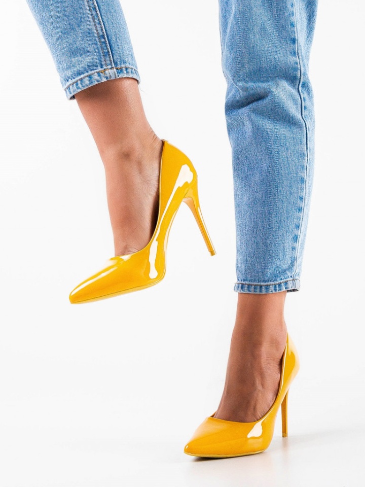 Pantofi dama Chiel Galbeni
