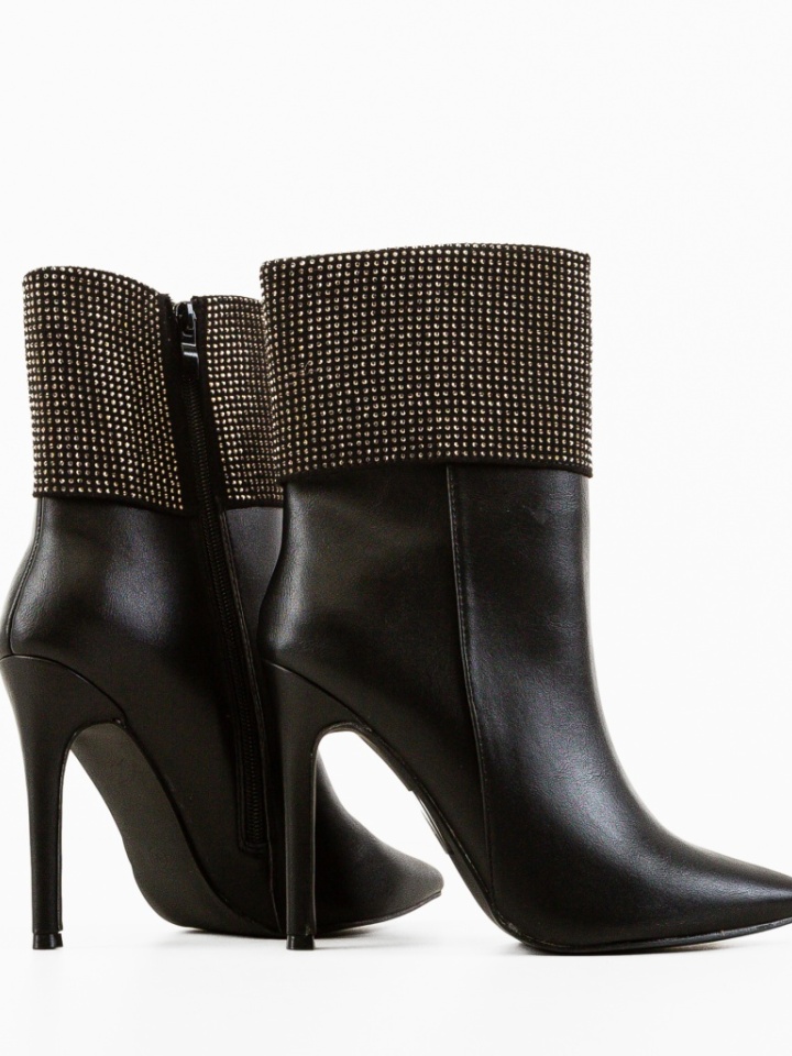 Botine dama Durga Negre