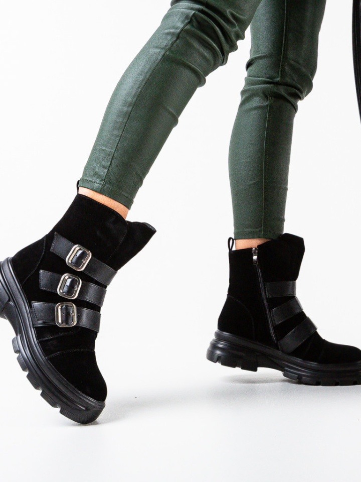 Ghete dama Bowman Negre 2