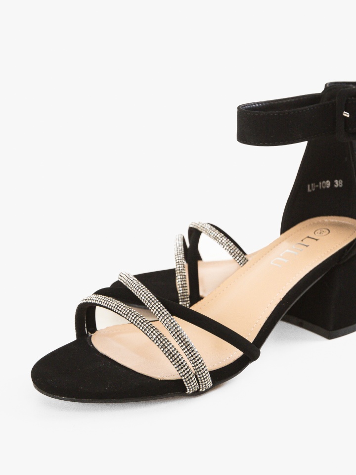 Sandale dama Lazy Negre