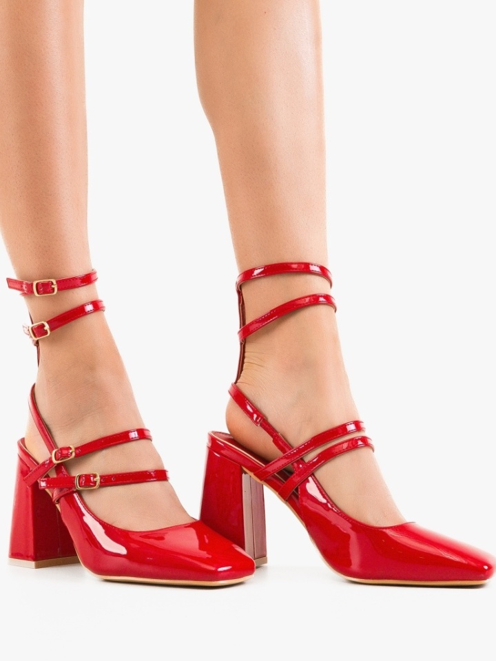 Pantofi dama Jorja Rosii