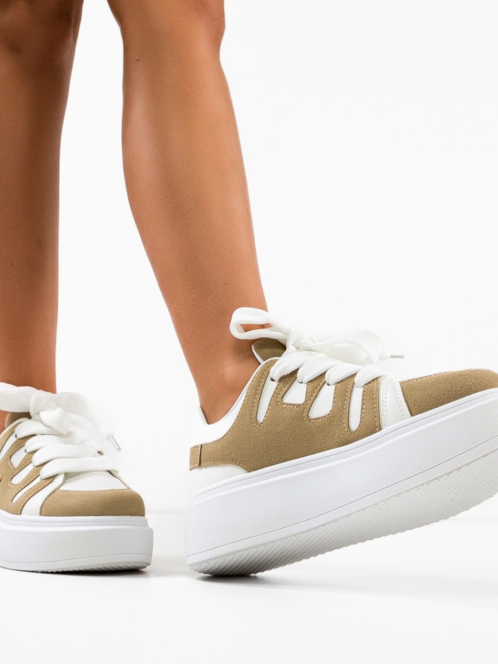 Sneakers dama Zohai Khaki