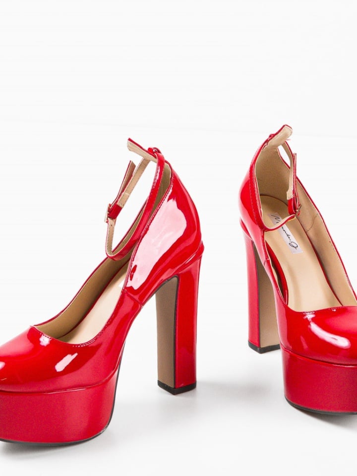 Pantofi dama Vincent Rosii