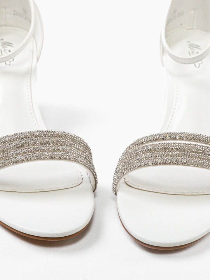 Sandale cu toc Duke Negre