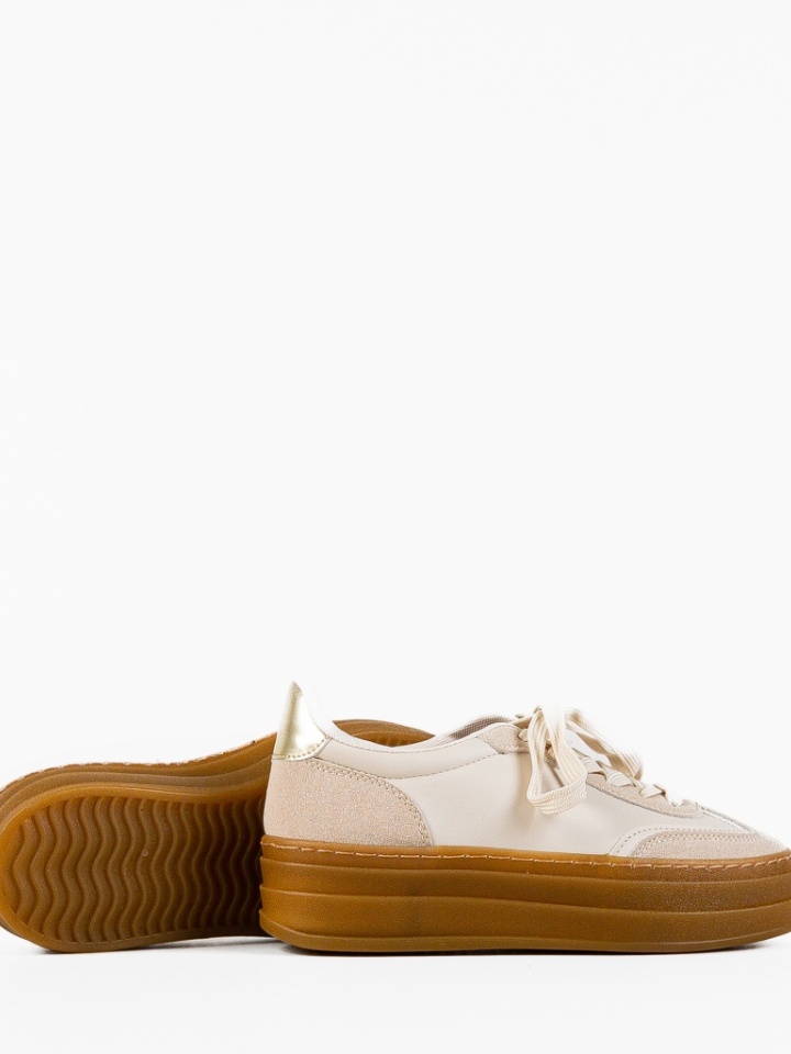 Sneakers dama Jaswin Khaki