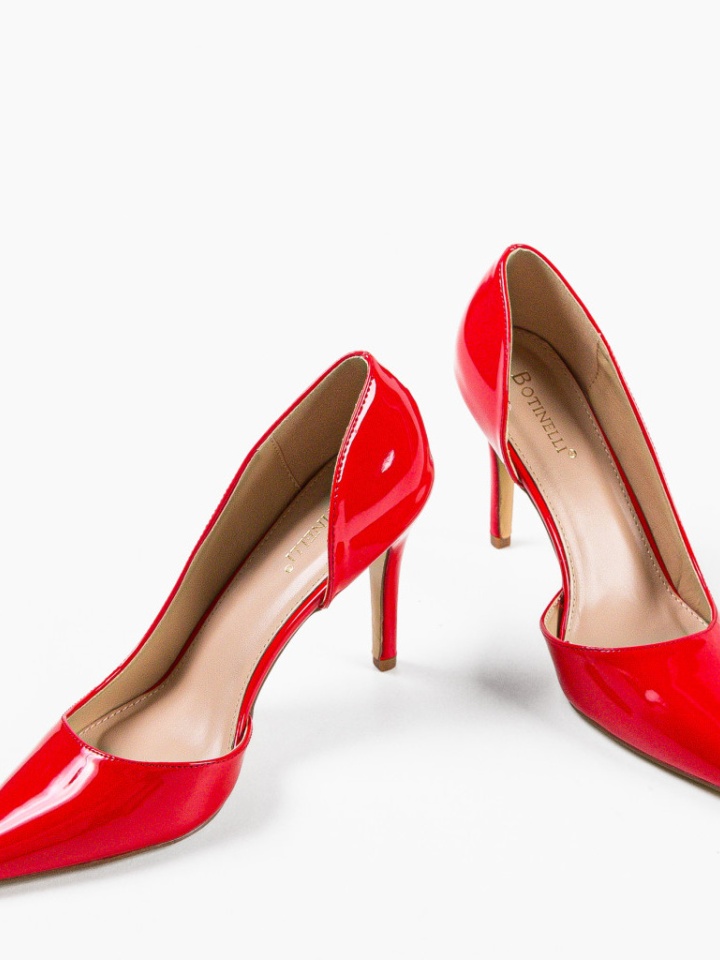 Pantofi cu toc Zayan Albi