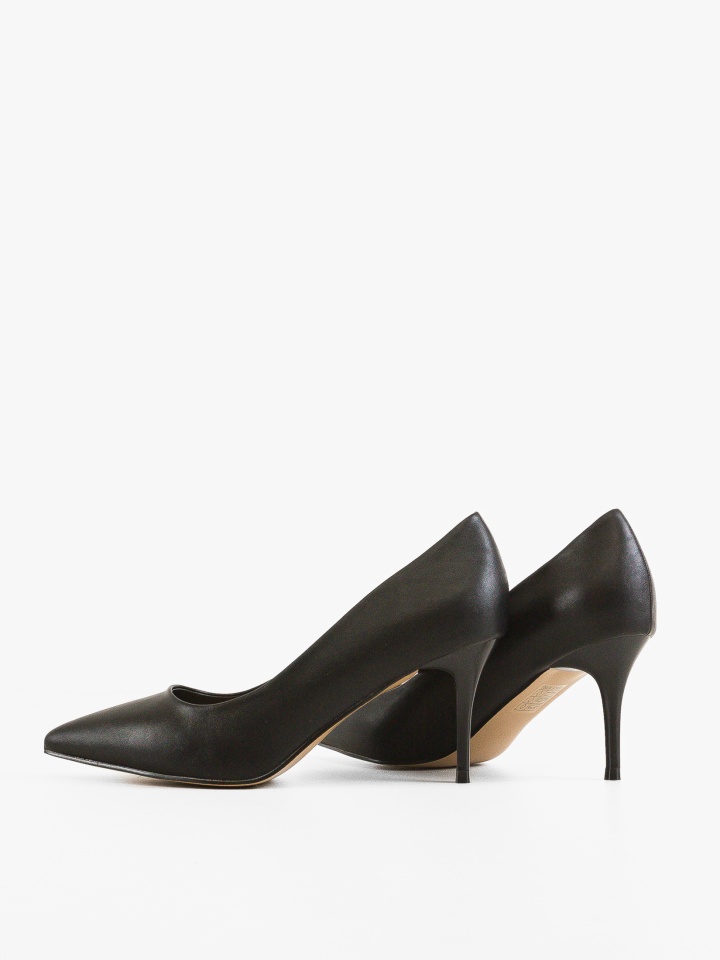 Pantofi stiletto dama Adra Bej