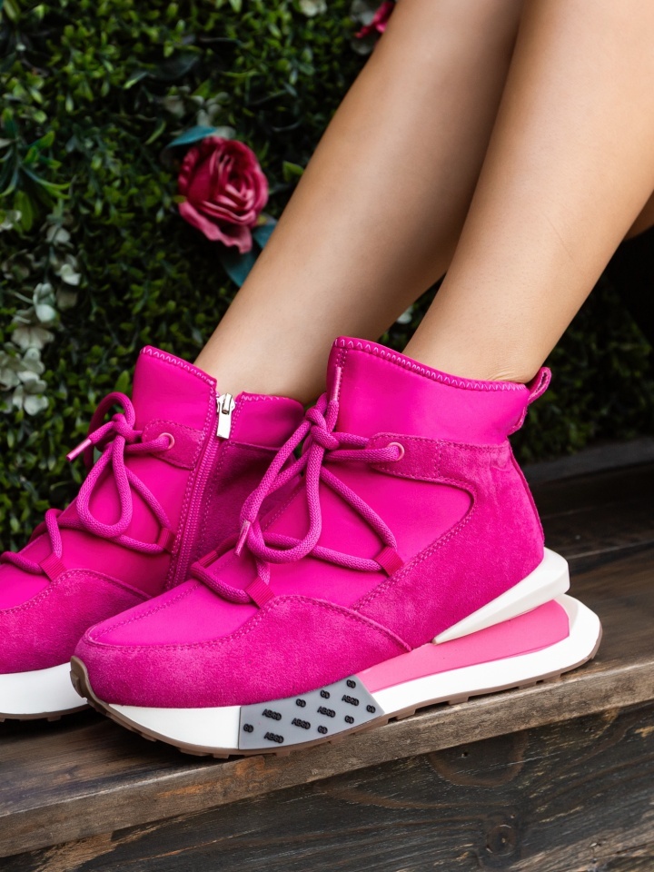 Sneakers dama Klawan Fuchsia